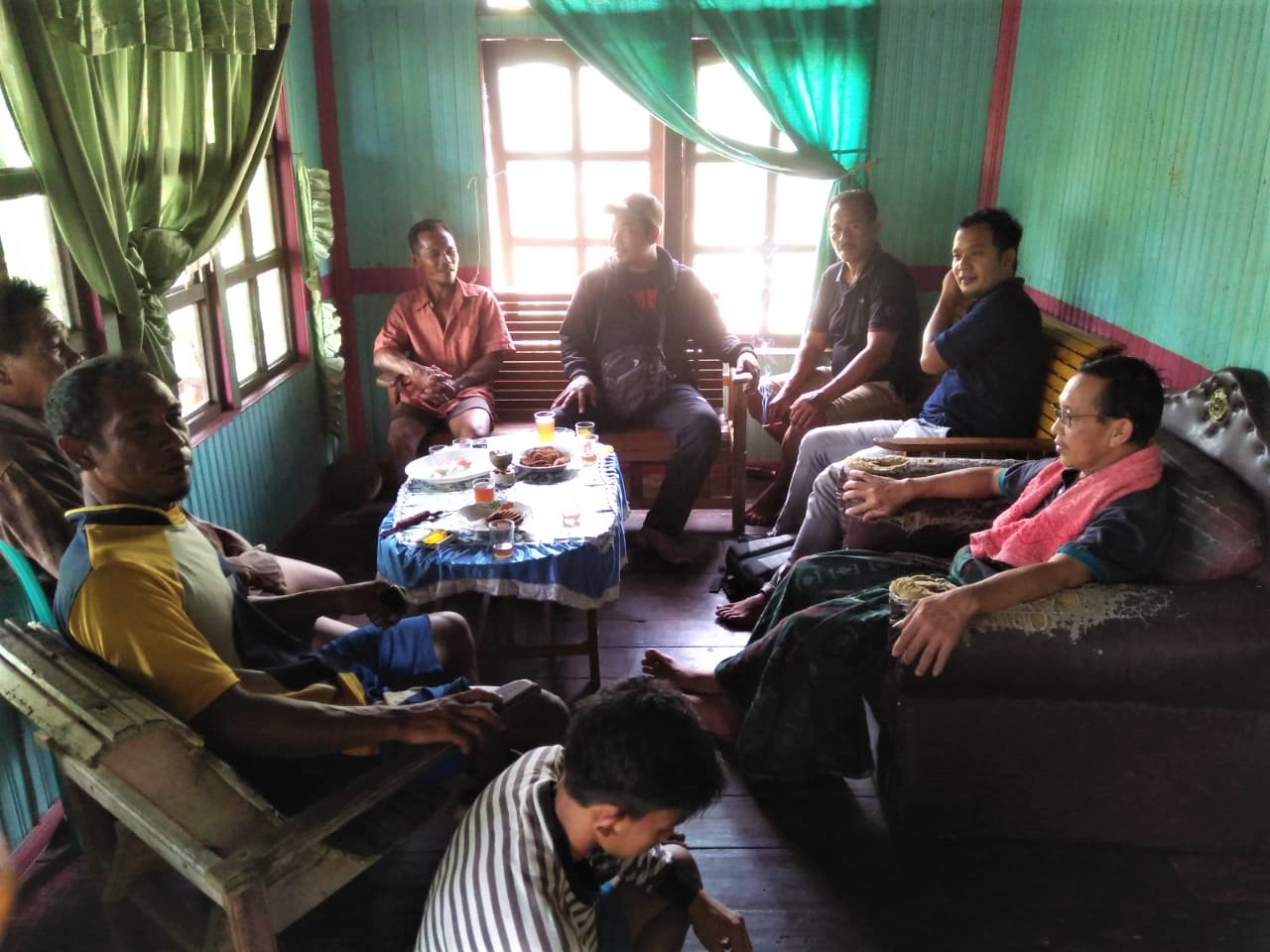Foto : Kegiatan Pertemuan di Desa Satai Lestari